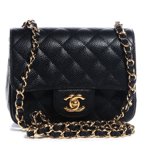 chanel mini handle caviar|Flap Bags .